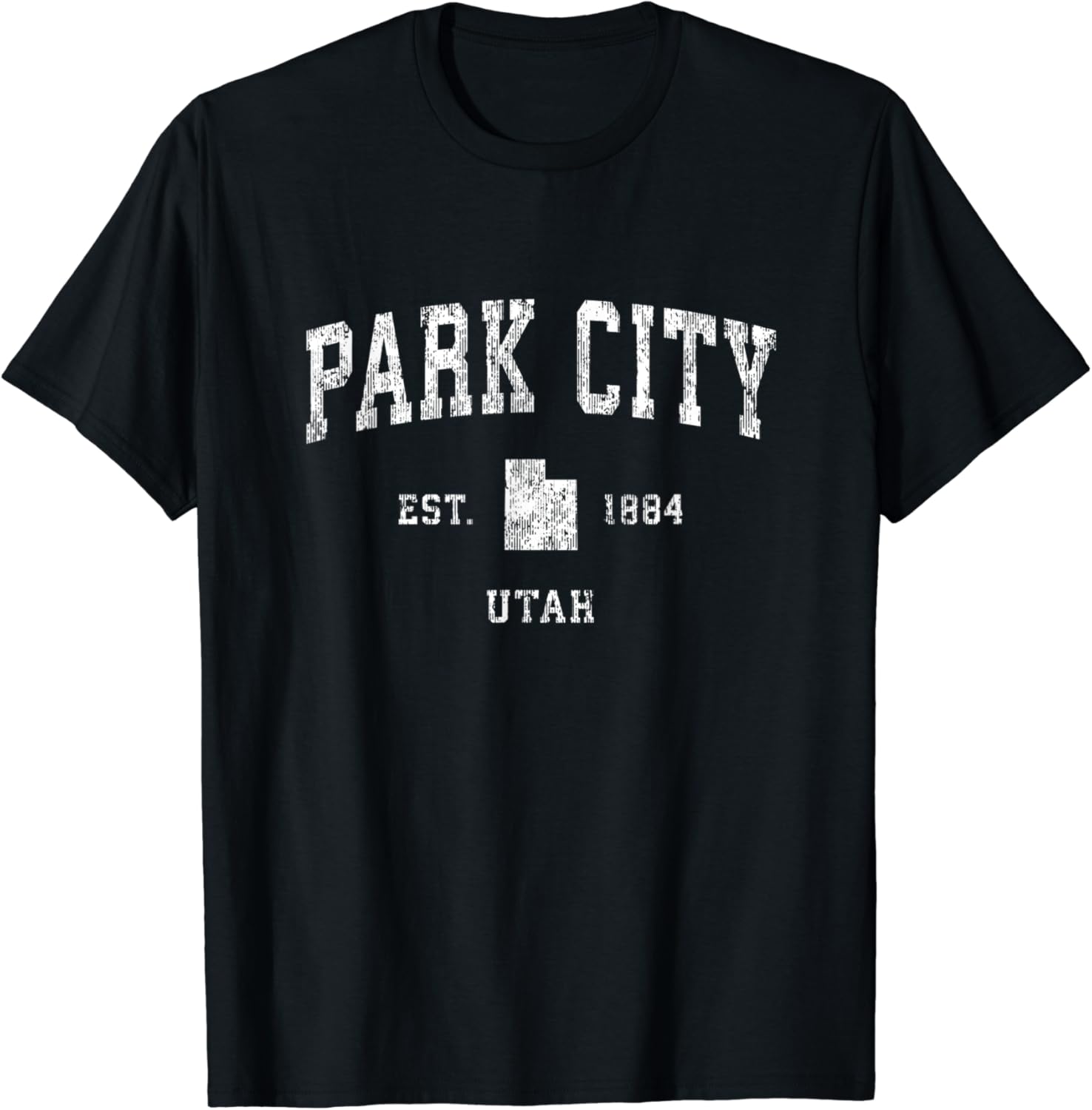 Park City Utah UT Vintage Athletic Sports Design TShirt